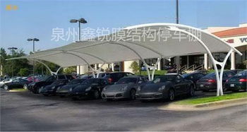 汽车停车棚多少平米